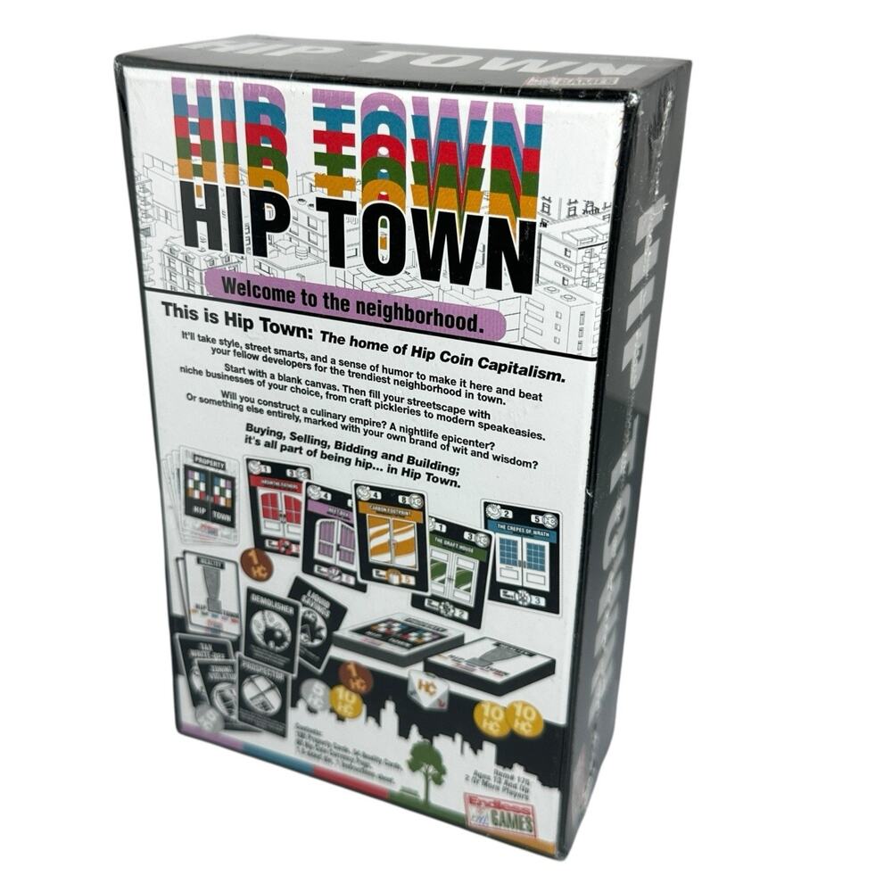 Hip Town Endless Games Sealed Bidding Trading and Building Your Urban Empire